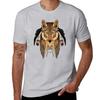 Tribal Coyote T-Shirt boys animal print korean fashion Aesthetic clothing clothes for men