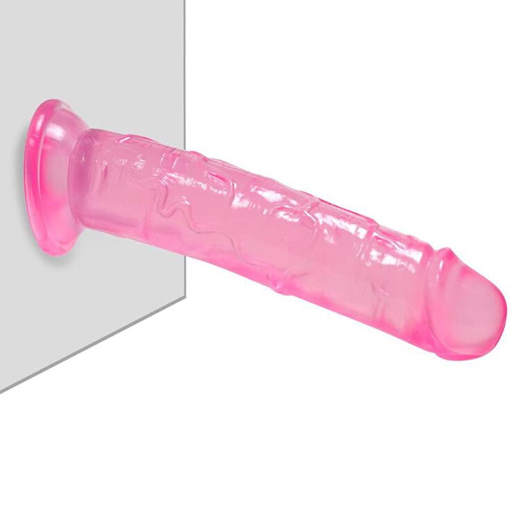 MoDi 5 Størrelser Realistisk Jelly Dildo Kvinner Erotiske Anal Sexleketøy Gay Myk Klitoris Vaginal Onani Penis Sugekopp Pikk