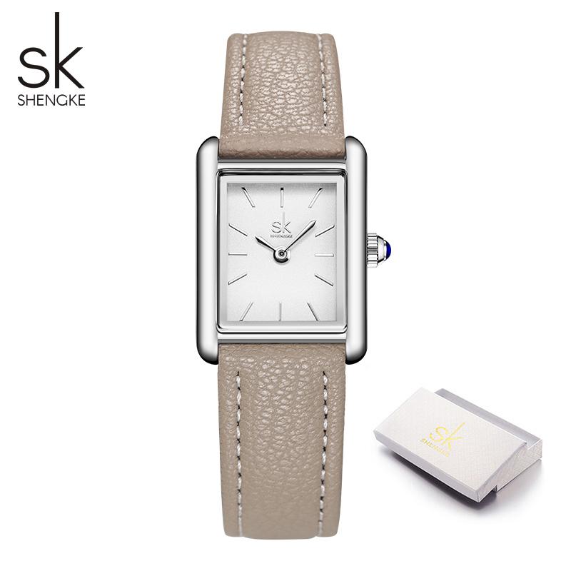 SHENGKE Elegant Ladies Watches Top Brand Women's Quartz Wristwatches Fashion Styles Female Best Gifts Clock