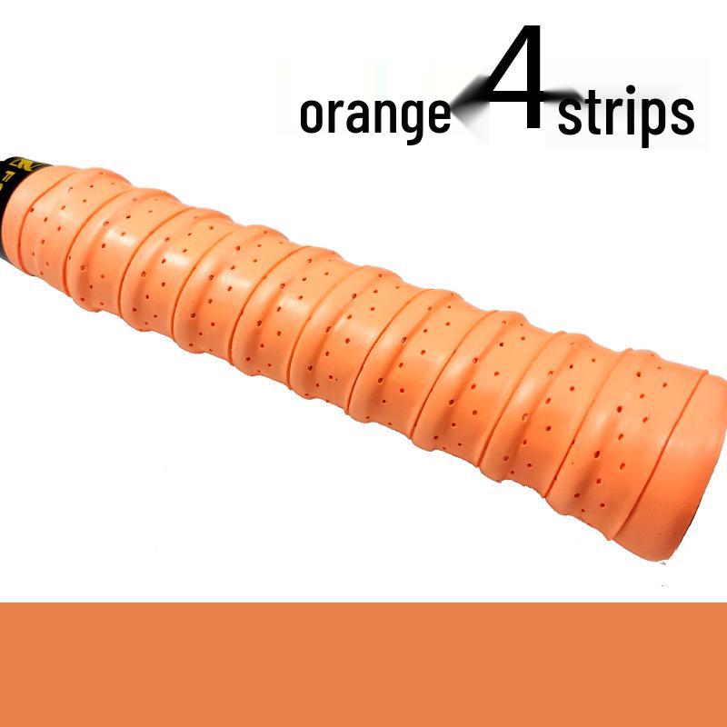 Fangcan Dragon Bone 6-Pack Anti-slip Perforated Badminton Racket Grips with EVA Ridge
