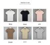Korean Style Slim Fit Women's Solid Color Short-Sleeve T-Shirt