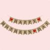 Joyful Mother's Day Banner Reusable Mother's Day Banner Rustic Party Bunting Long-Lasting Hanging Decoration Heartfelt Design