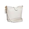 New COACH Cow Leather Bucket Bag, Shoulder Bag, Crossbody Bag Large Women's White CA112-B4HA