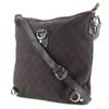 Gucci Abbey Shoulder Bag 268642 Brown GG Canvas Women Used