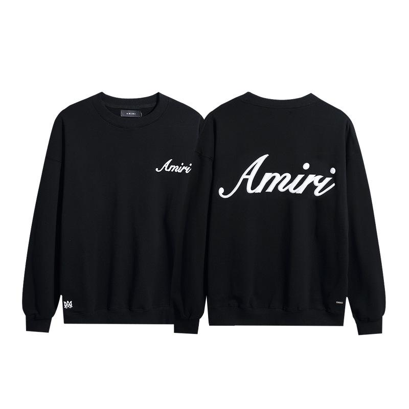 2023 Autumn/Winter New Arrival Unisex Round Neck Sweatshirt with Embroidered Logo