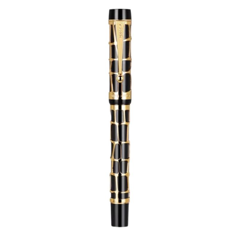 JINHAO 100 Centennial Resin Hollow Series Fountain Pen Golden Clip Business Office Gift Pen Stationery School Supplies PK 9019