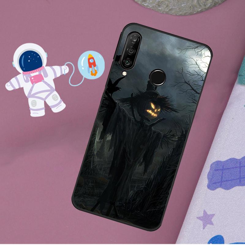 Halloween Pumpkin Ghost Mummy For Huawei Nova 11i 7i 8i 12i 12s Y73 Y70 Y90 Y60 Y72 Y61 Y91 9 10 SE P40 Lite P30 Pro Case