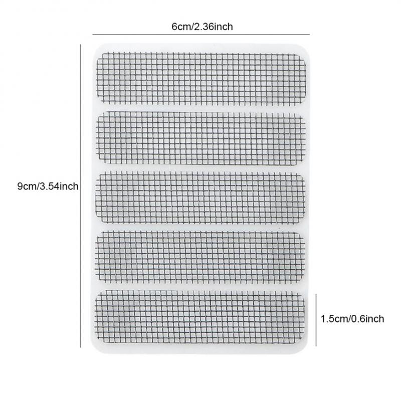 Window Net Anti-mosquito Mesh Sticky Wires Patch Repair Tape Summer Screen Window Door Mosquito Netting Patch Repair Broken Hole