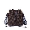 Retro One-shoulder Crossbody Bucket Bag, a New Pumping Belt Casual Women's Bag.