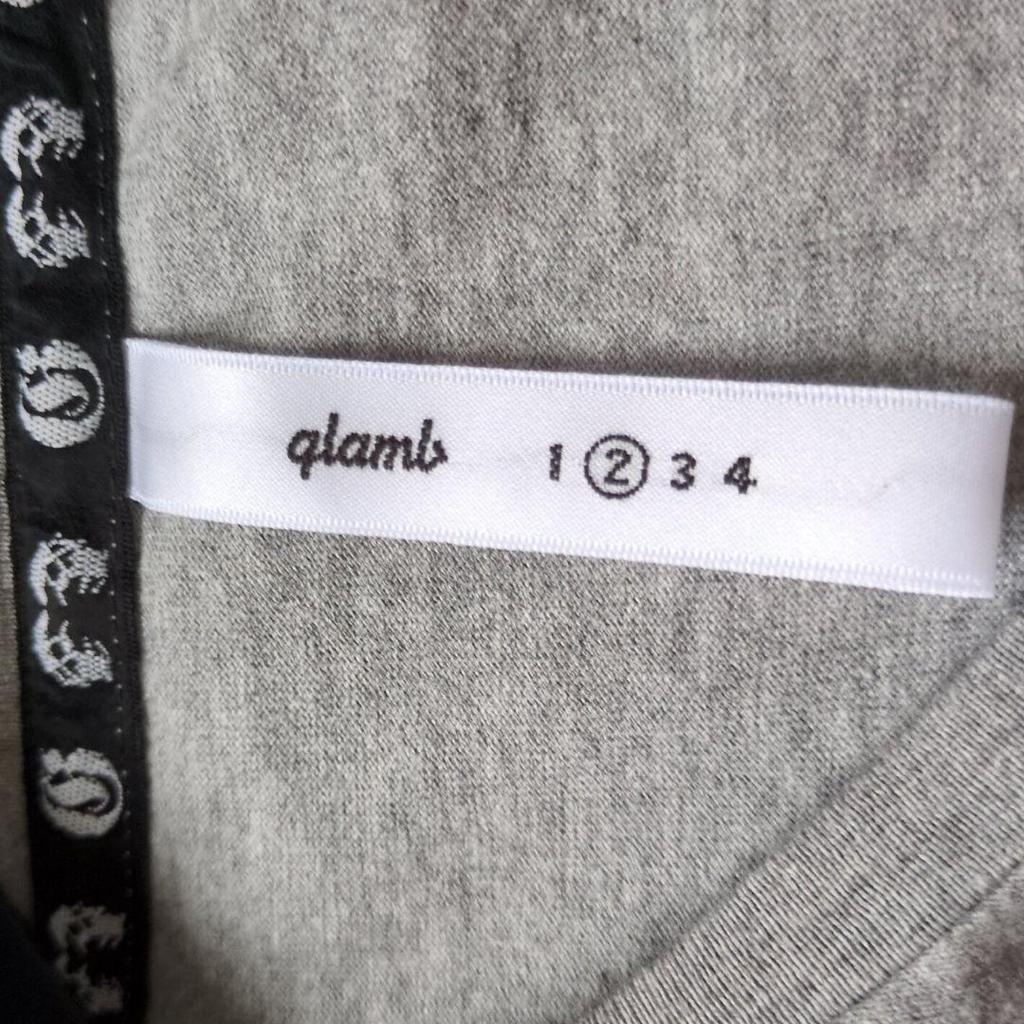 [USED] The Rolling Stones glamb t-shirt, grey 2