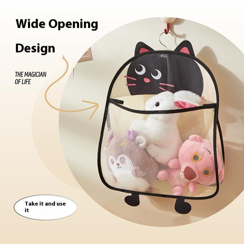 2/3Layer Large Capacity Storage Mesh Bag Underwear Socks Storage Bag Breathable Wardrobe Organizer With Clothes Hanger