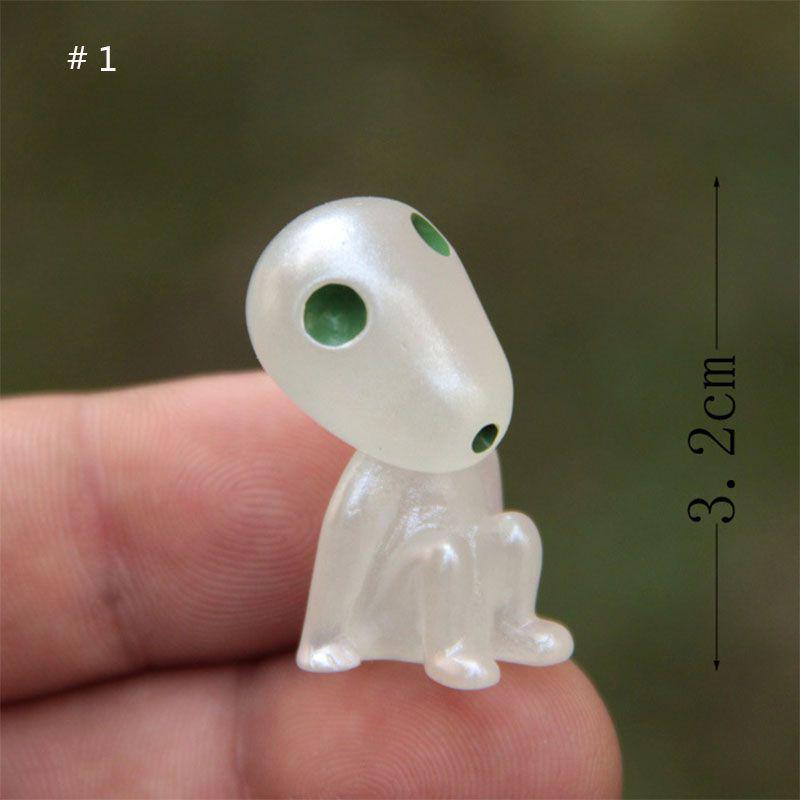 Enchanting Mini Mononoke Luminous Tree Elves Doll Ornament For Micro Landscape Bonsai