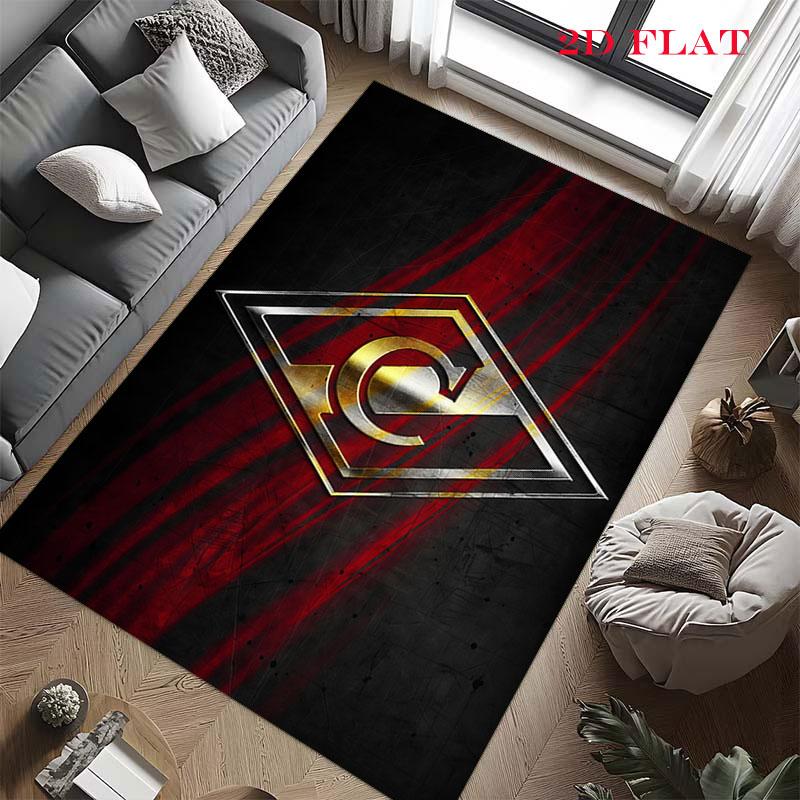 Spartak Moscow Charge Carpet Rug for Living Room Bedroom Home Sofa Decoration,Kids Play Nonslip Floor Mat