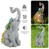 Solar Powered Patio Lamp With Elephant Garden Light Retro Garden Lights For Outdoor Table Patio Lawn Yard Parks Decoration