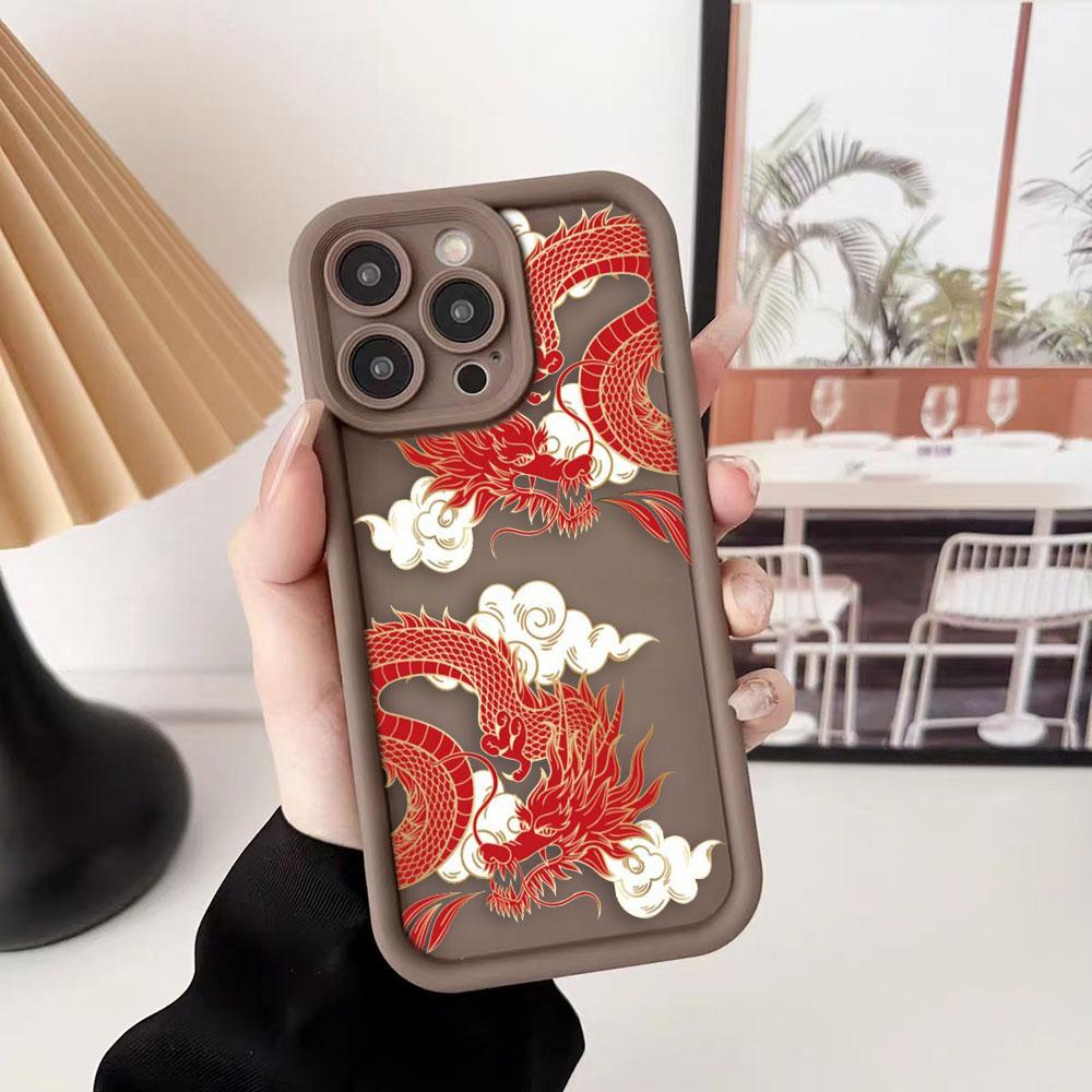 Fashion Dragon Pattern Phone Case For Samsung A13 A15 A16 A17 A22 A23 A25 A32 A33 A35 A51 A52 A53 A54 A55 A71 A72 Cover