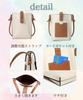 Stylish Genuine Leather Sacoche Smartphone Shoulder Pouch Mini Shoulder Bag for Women with Card Case [Four leaf] (Black)
