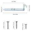 DD94-01002A Adjustable Dishwasher Installation Bracket Dishwasher Replacement Mounting Part for AP4450818 2077601