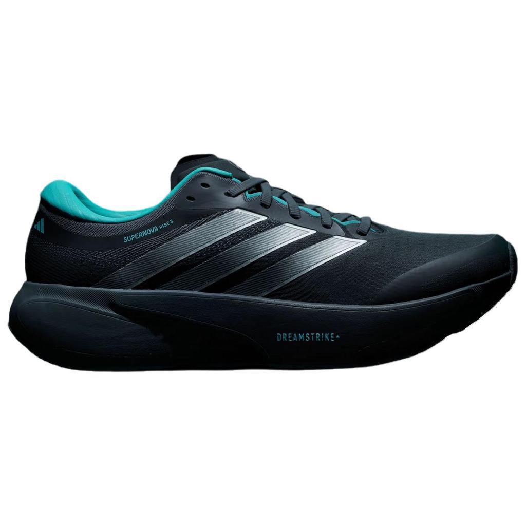 Adidas Supernova Rise 3 Mercedes AMG Petronas F1 Team Comfortable Running Shoes Men sneaker Black Silver KJ3671