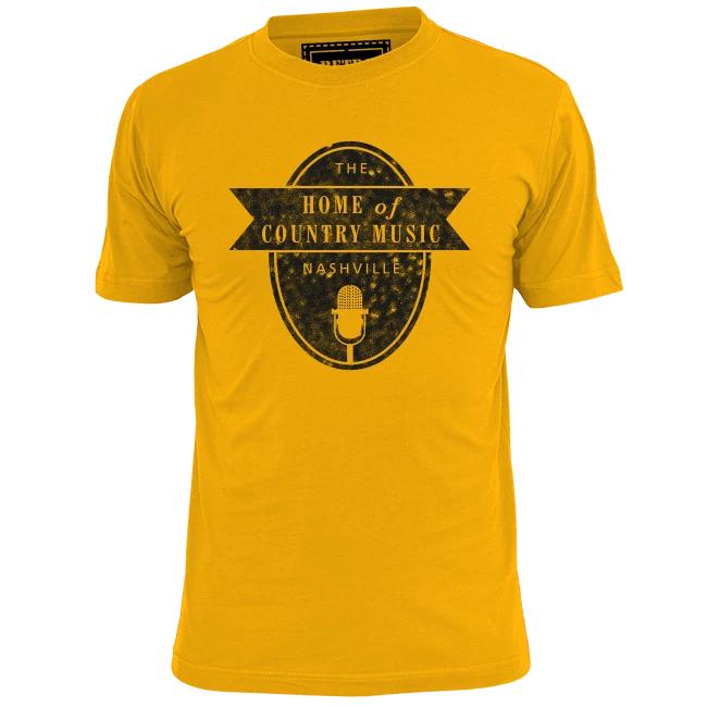 

Mens Nashville Home Of Country Music T shirt Cash Jennings Campbell Nelson 2XL
