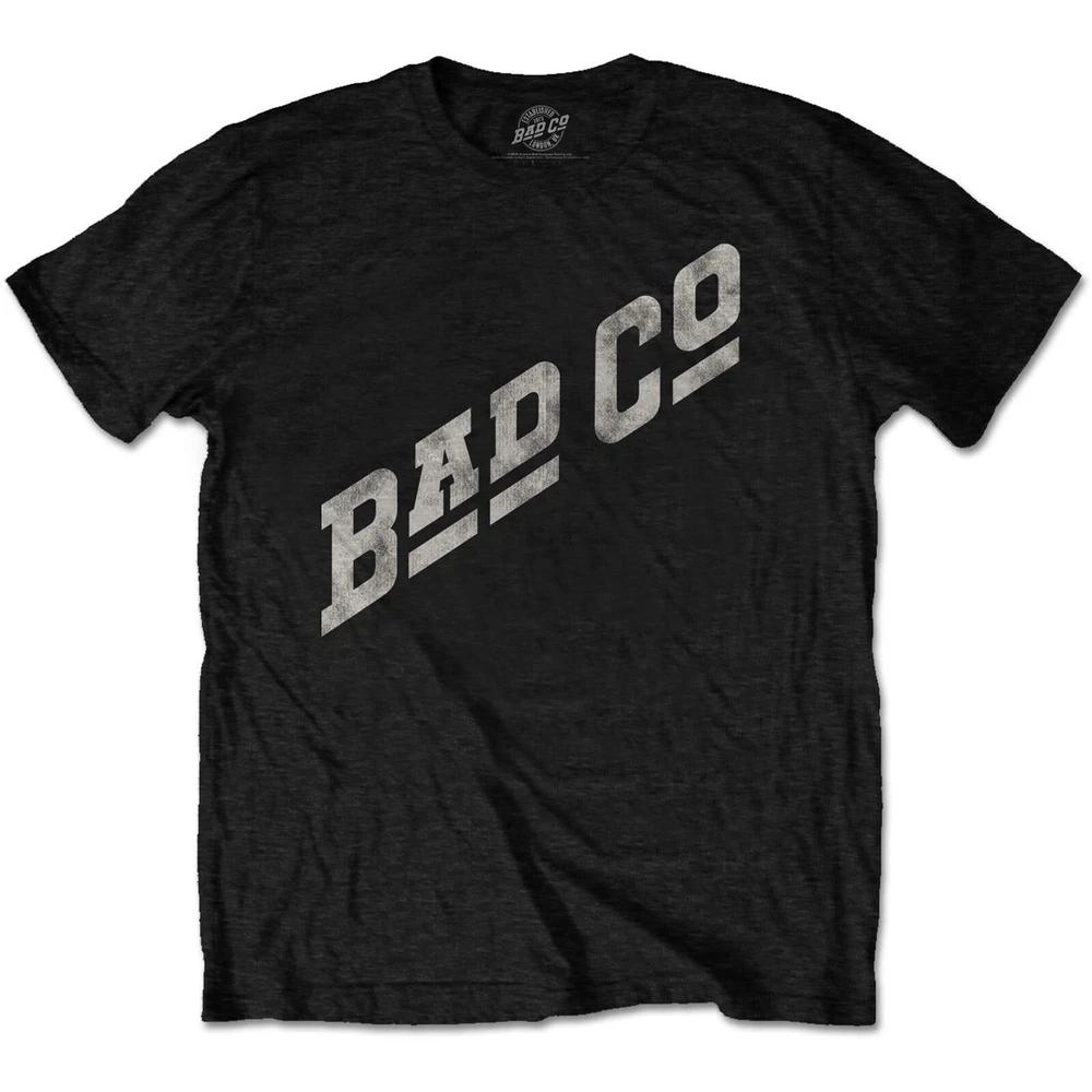 Bad Company Unisex TShirt Slant Logo S