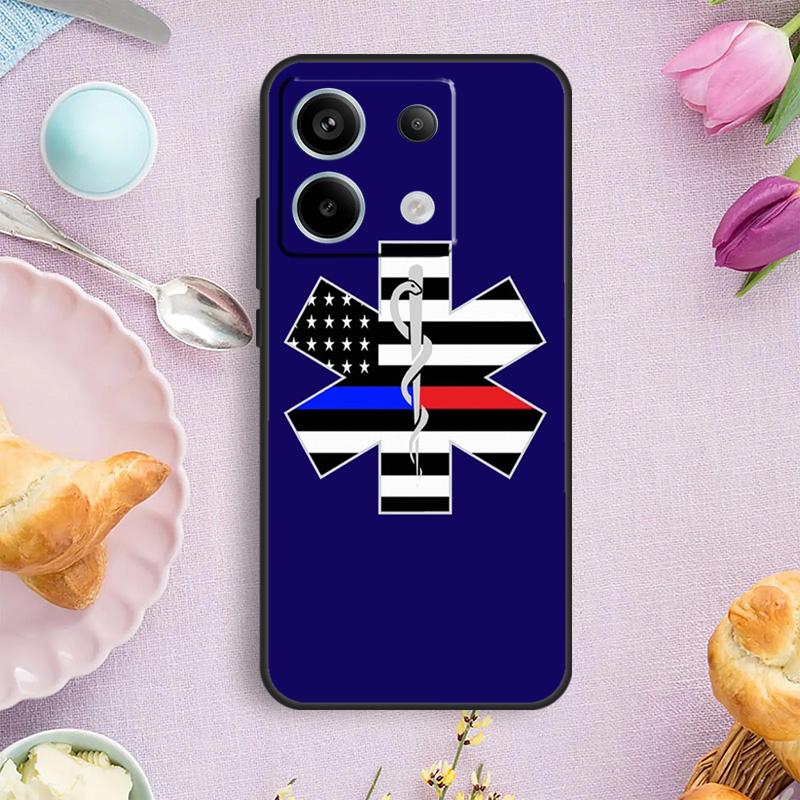 Star Of Life Case For Xiaomi Redmi Note 14 10 11 12 13 15 Pro Plus Cover For Redmi 15C 15 14C 10C 12C 13C
