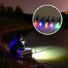 5Pcs Led Luminous Floating Tail Light Glow Color Change Stick Bean Thick Head Fishing Float Tail Light Fishing Gear Accessories