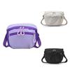 Sports Nylon Shoulder Bag Solid Color Mobile Phone Pack Quick-dry Casual Crossbody Bag  Daily