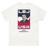 Vintage Advertisement LBJ Vote Democratic T-Shirt Mens Womens Tees Top
