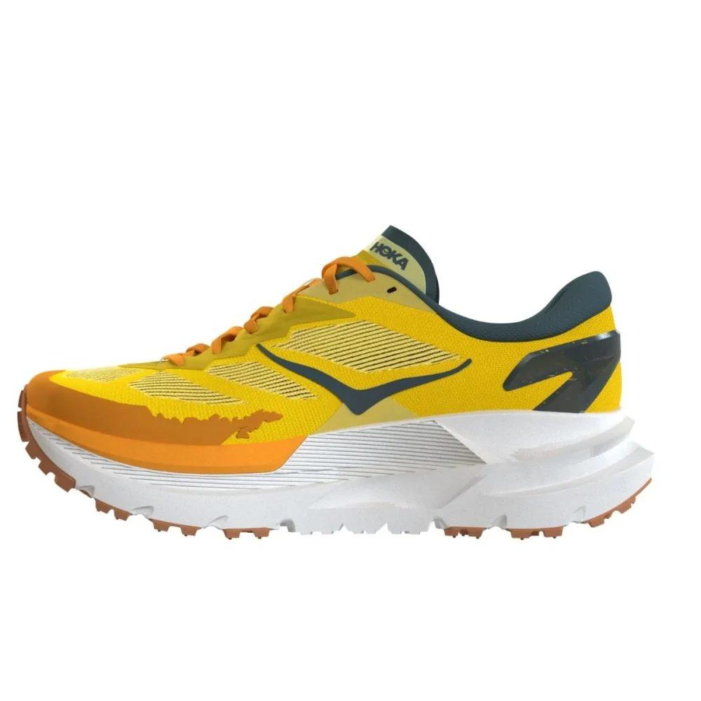 HOKA One One Mafate X Low Top Trail Running Long Distance Running Sprint Running Shoes Men's Yellow 1161990-ZTM