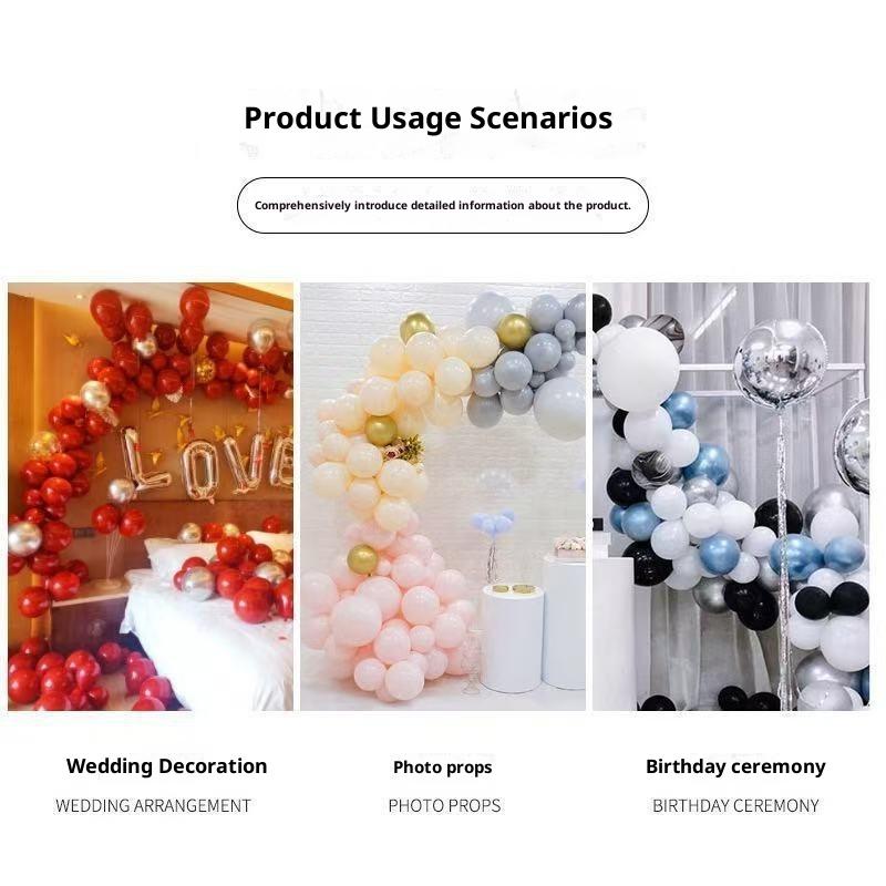 1/2Pcs Balloon Arch Chain Ribbon Easy to Use for Wedding Birthday Graduation Gender Reveal Party Decor