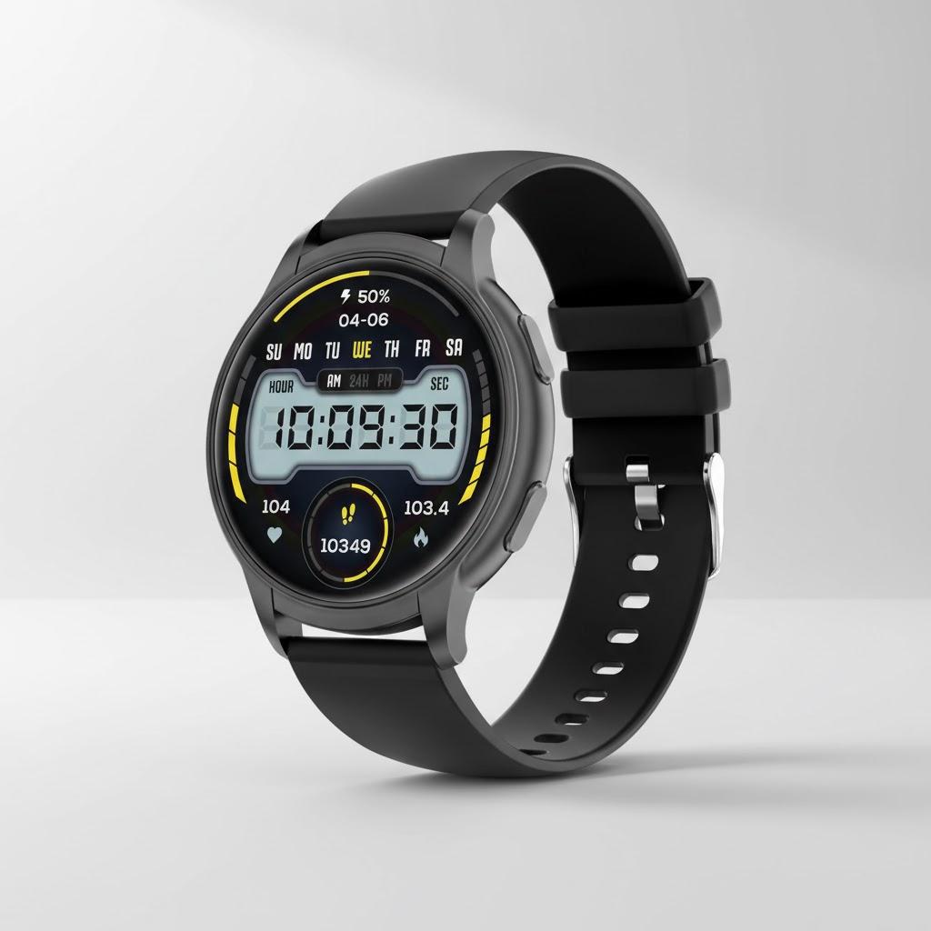 Waterproof Smartwatch IP67 Heart Rate Sleep SpO2 Monitor Fitness Tracker Call Dial Function Android iOS