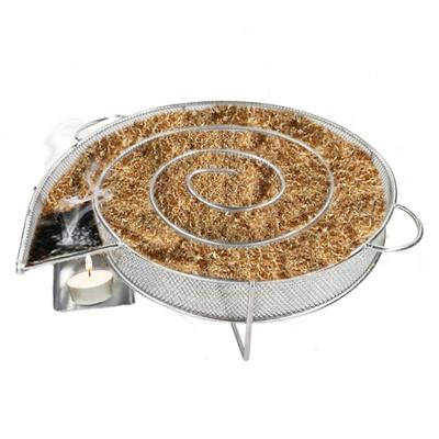 Kaltraucherzeuger für BBQ-Grill-Räucherofen, Holzstaub, Heiß- und Kalträuchern, Lachs, Fleisch, Brennen, Edelstahl, Kochen, Grillwerkzeug