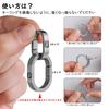 TIMULTI Sleutelhanger Titanium Karabiner Stijlvolle Auto Fiets Snelontgrendeling Sleutel