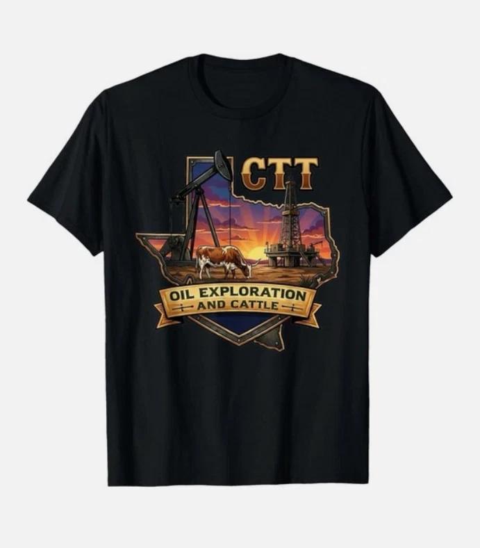 CTT Oil Exploration & Cattle Company Texas T-Shirt S