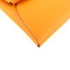 Pristine HERMES Coin case Bastia Orange Epsom Leather Women Used
