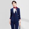 Women's Professional Flight Attendant & Receptionist Suit - Elegant Skirt Set for Beauticians and Hotel Staff