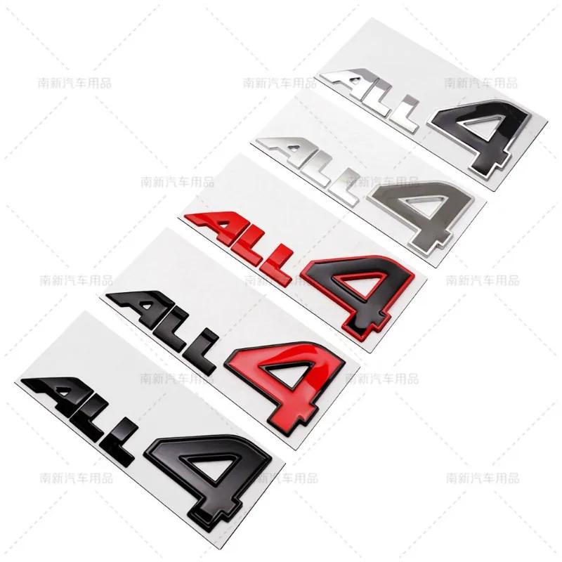 3D Metal ALL4 Car Rear Trunk Emblem Door Fender Badge For MINI Cooper JCW R60 R61 F54 F60 S D SD Countryman Paceman Stickers