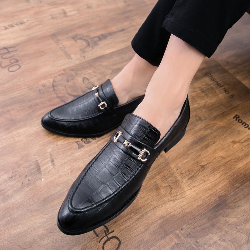 Fashionmen Shoes Loafers Casual Leather Luxury Designer Social Driving  Adult Fashion Moccasins Men Loafers Shoes Sapato Masculino