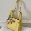 Han Niche Texture Portable Bucket Bag Women's 2026 Spring New Simple Shoulder Messenger Bag