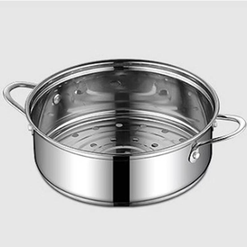 ZISIZ 1-Tier Stainless Steel Steamer Pot