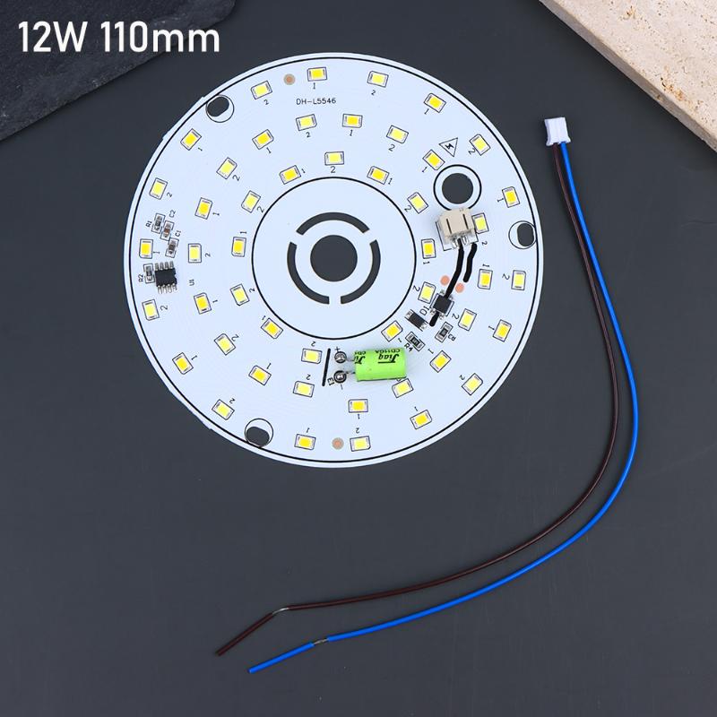 Led Bulb Lamp Chip 3W 5W 6W 7W 12W 220V No Need Driver Diy Tricolor Light Changing For Led Downlight Spotlight Lamp Beads