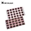48-Piece 25mm Round Bicycle Tire Patch Kit - Puncture Repair Equipment