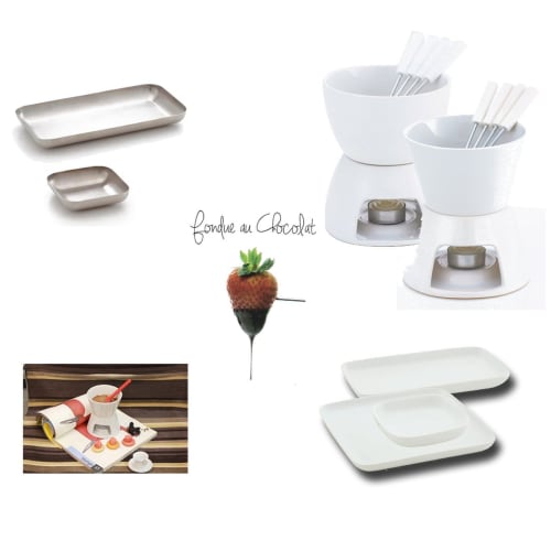 Fondue Au Chocolat Cheese Fondue Set, Straight, Approx. 11.7 X 14.5cm