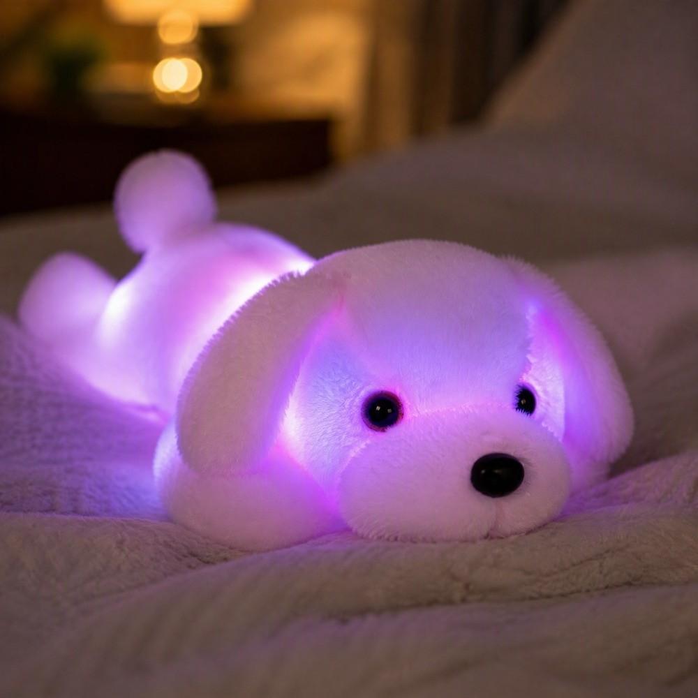 LED Glowing Stuffed Doll Colorful Light Light Up Toy Cute LED Plush Daily Companion
