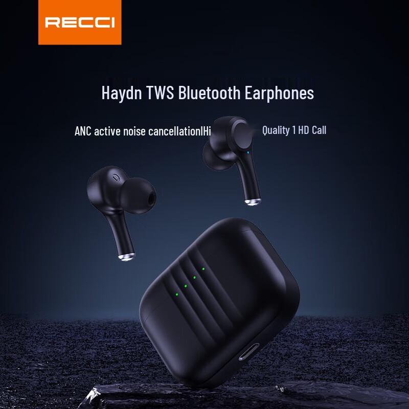 

Recci REP-W55 ANC Wireless Semi-In-Ear Earbuds