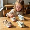 Realistic Cat Squeeze Toy Soft TPR Fidget for Stress Relief Cute Kitten-Shaped Decompression Gadget for Kids Adults