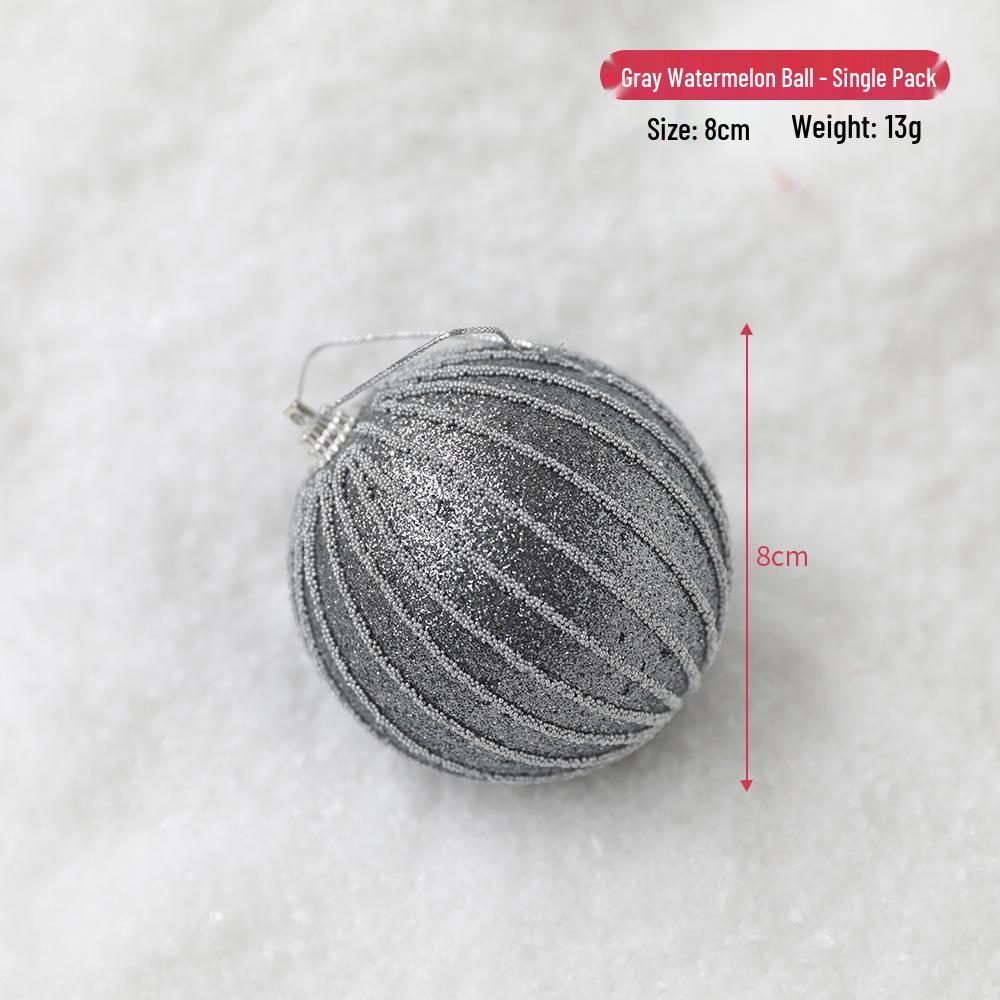 DIY Painted Foam Christmas Ornament: Snowflake & Irregular Pompon Balls