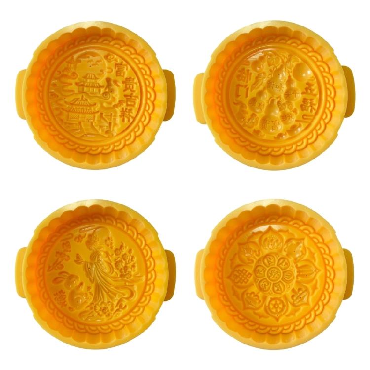 Multi Functional Mooncakes Press Molds With Variable Thickness And Height Baking Mould For Professional Or Home Use