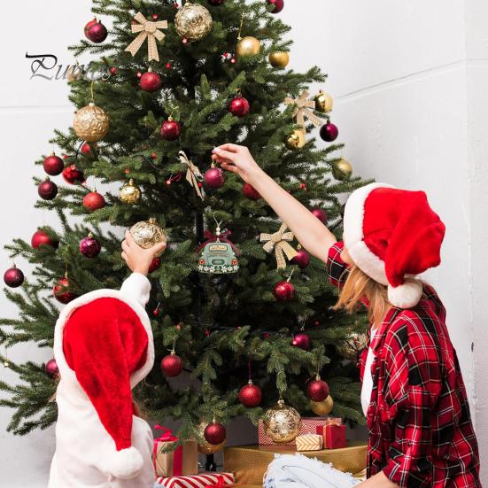 Wedding Gifts First Christmas Married Ornament Wooden Hanging Car/House Decoration Mr. And Mrs. Gift for Newlywed Bride