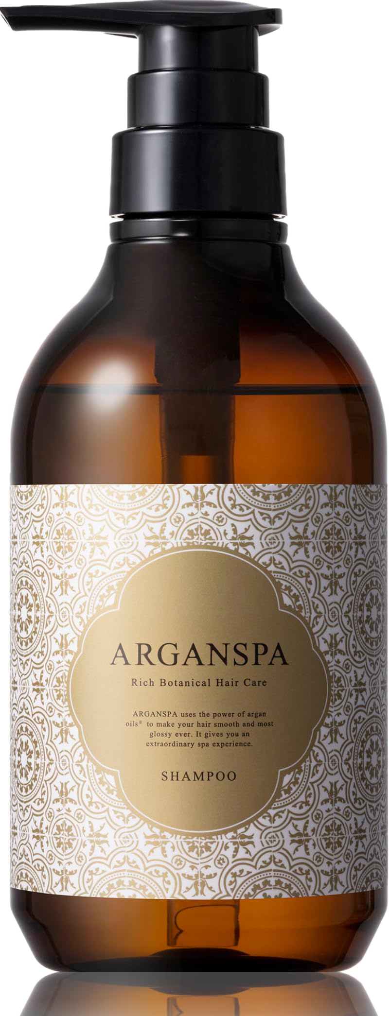 

ARGANSPA Shampoo 470mL [Salon-Quality Product, Damage Care, Rich Foam, Oriental Herb Scent]